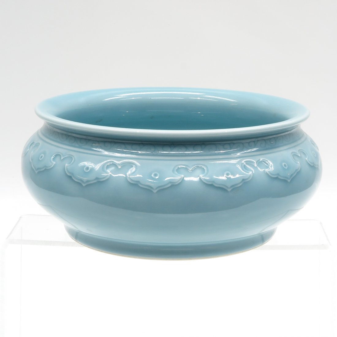 China Porcelain Claire de Lune Decor Censer (1 of 6)