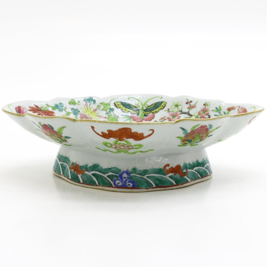 19th Century China Porcelain Altar Plate (1 of 6)