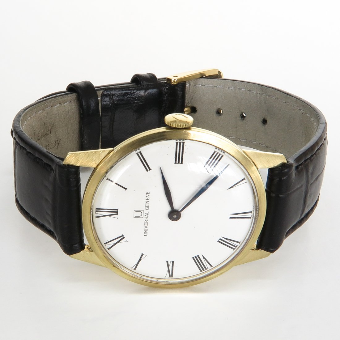 Mens 18KG Universal Watch: Geneve.