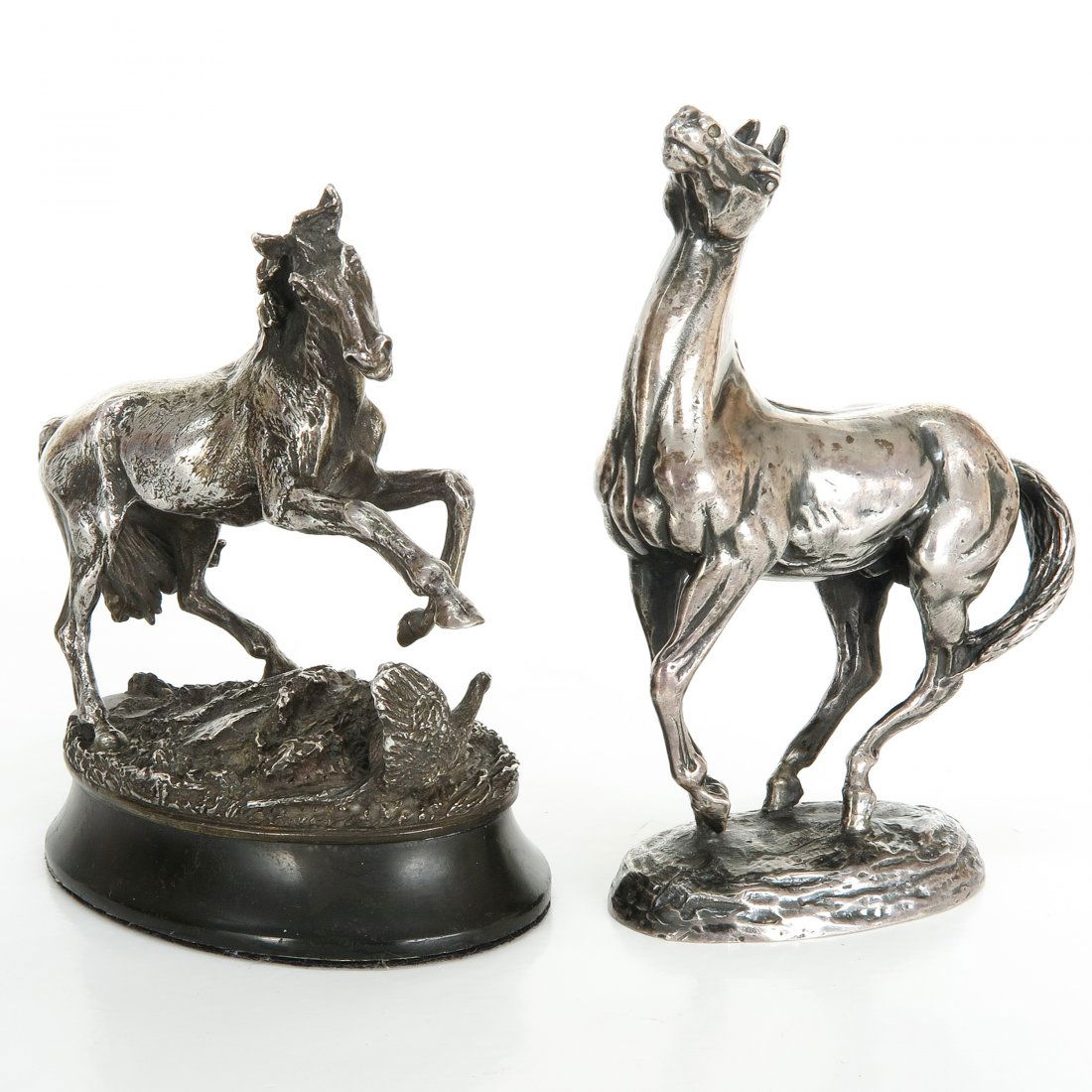 Lot of 2 Silver Sculptures (1 of 7)