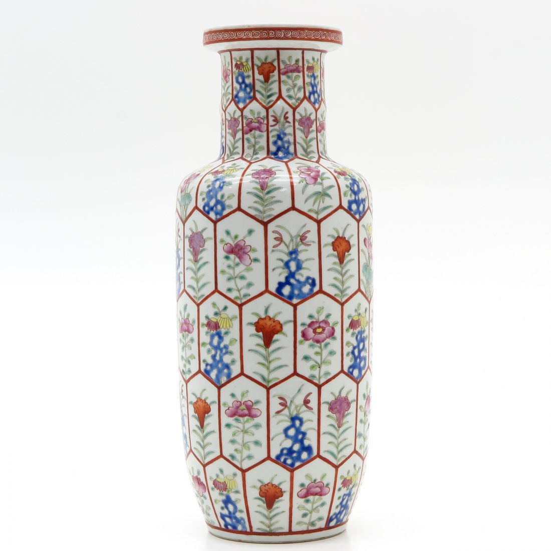 19th Century China Porcelain Vase (1 of 6)