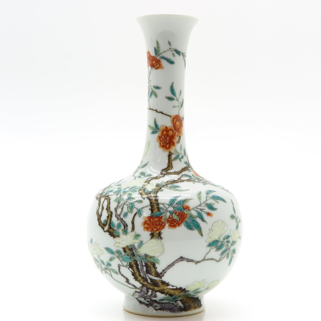 China Porcelain Long Neck Vase (1 of 6)