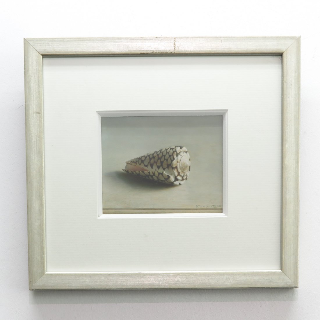 Signed Henk Helmantel Foto: 15 x 12 cm.