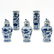 China Porcelain 5 Piece Garniture Set