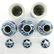 China Porcelain 5 Piece Garniture Set - 5