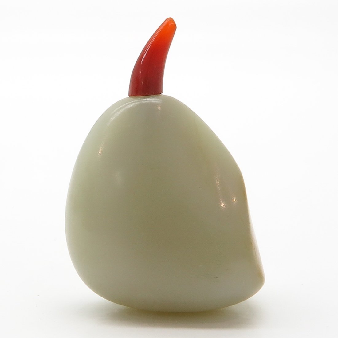 Carved Jade Chinese Snuff Bottle (1 of 7)