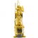 A Fine French Empire Gilt Bronze Clock - 2