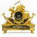 A Fine French Empire Gilt Bronze Clock - 3