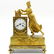 French Empire Period Gilt Bronze Clock