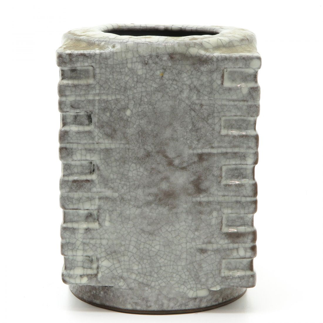 China Porcelain Crackle Ware Decor Cong Vase (1 of 6)