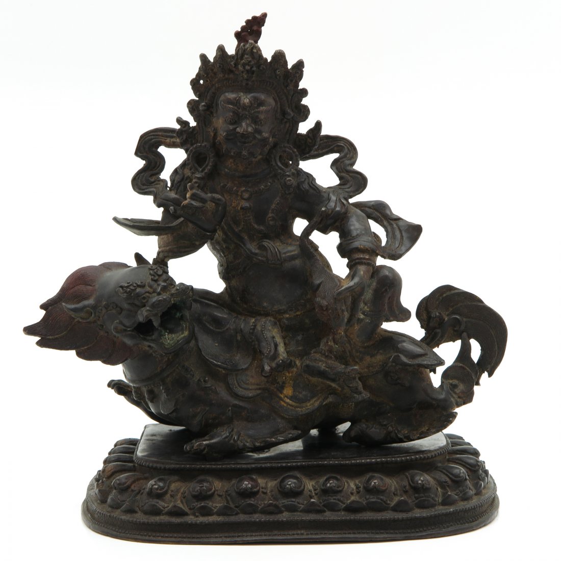 Bronze Chinese Buddha Sculpture (1 of 6)