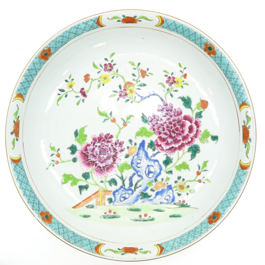 18th Century China Porcelain Plate (1 of 2)