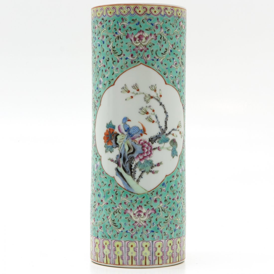 China Porcelain Roll Wagon Vase (1 of 6)