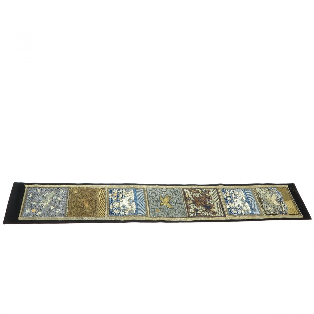 Embroidered Silk Chinese Rank Badge Banner (1 of 4)