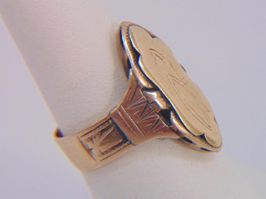 Estate Antique Victorian 14kt Yellow Gold Ring (1 of 3)