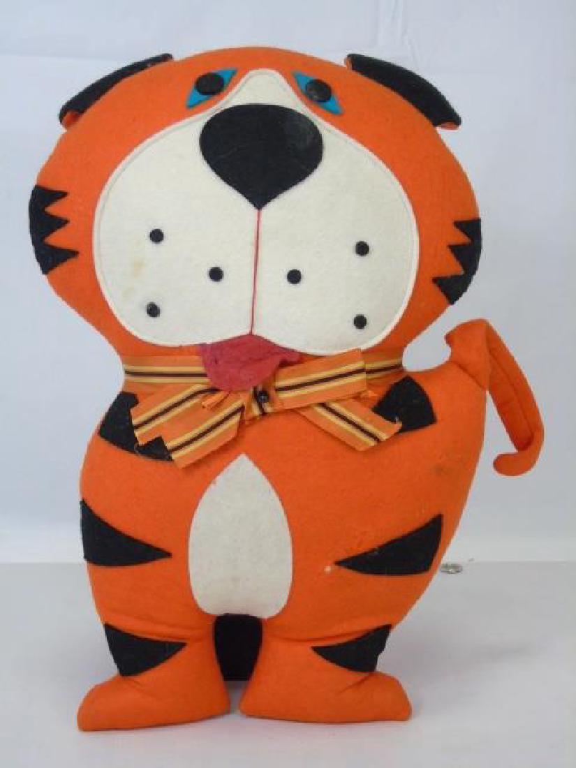 Vintage Princeton University Tiger Mascot Pillow (1 of 3)