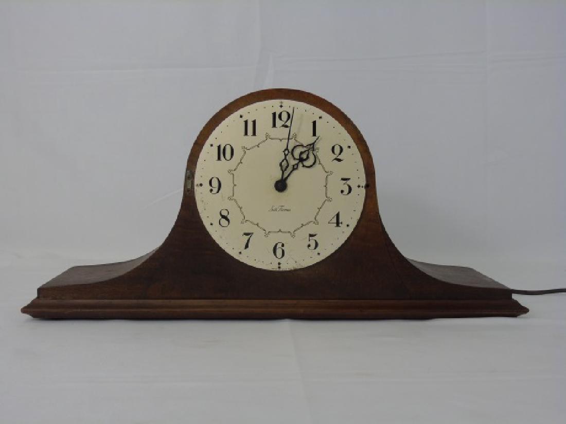 Vintage Seth Thomas Mahogany Mantel Clock (1 of 7)
