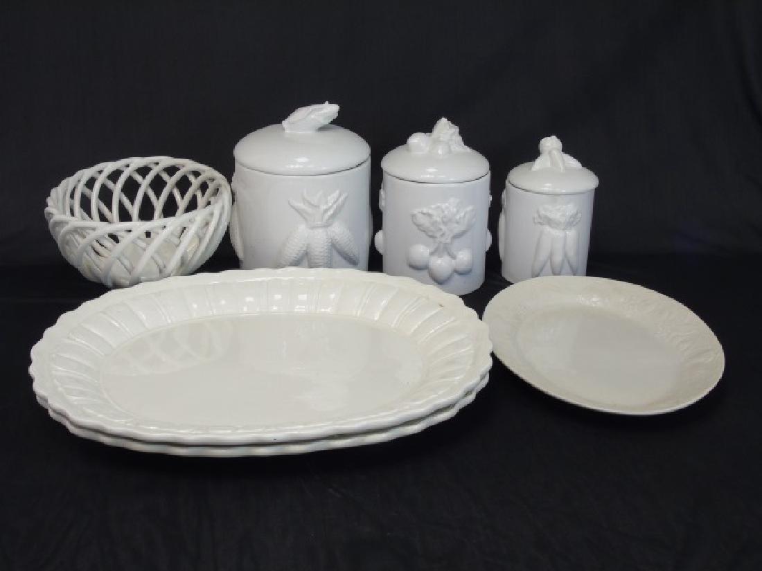 Group Blanc de Chine White Kitchen Serving Items (1 of 4)