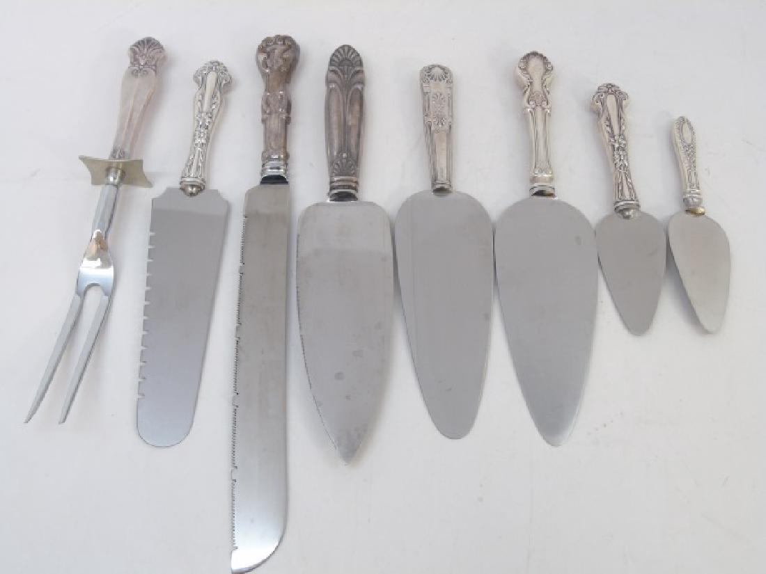 Assorted Sterling Silver Handle Serving Utensils (1 of 5)