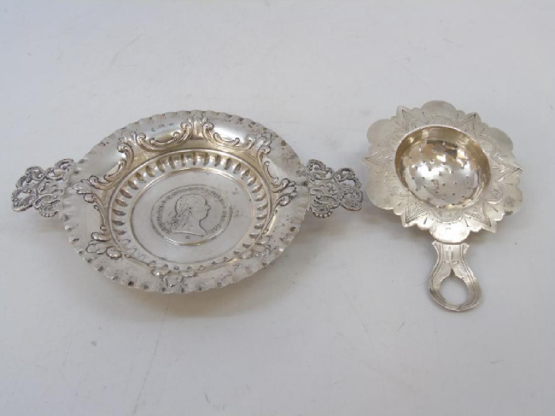 Two Russian / German Coin Mounted Silver Items (1 of 10)