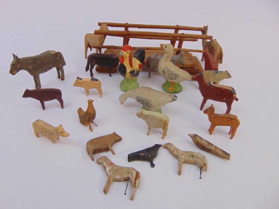 Group of Antique German Noah's Ark Putz Animals (1 of 5)