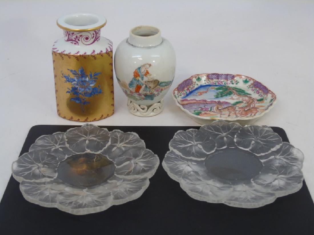 Assorted Antique Chinese & French Porcelain Items (1 of 5)