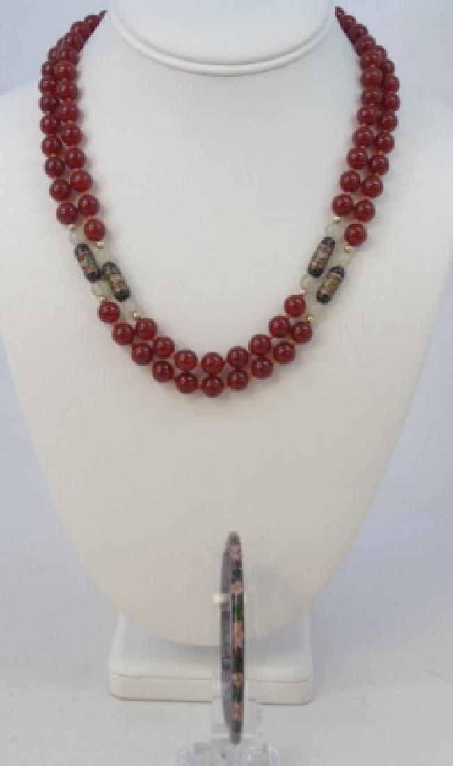 Two Chinese Cloisonne Jewelry Pieces (1 of 5)