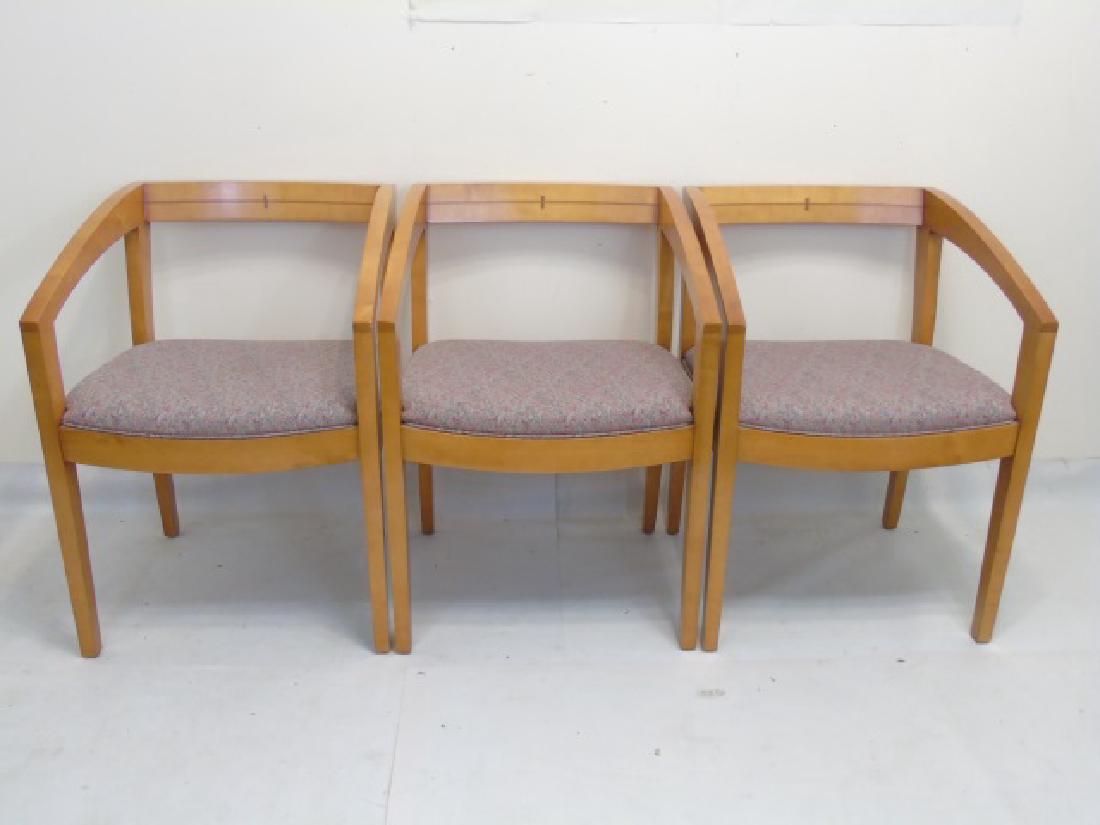 Three Contemporary Biedermeier Style Armchairs (1 of 4)