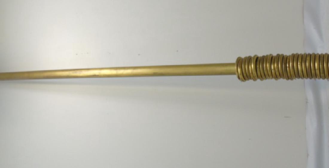 Large Custom Made Real Gold Leaf Curtain Rod (1 of 5)