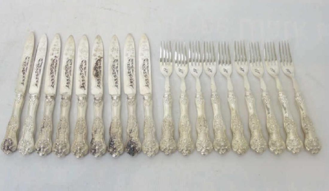 Birks Sterling Silver Kings Pattern Fish Set for 9 (1 of 4)