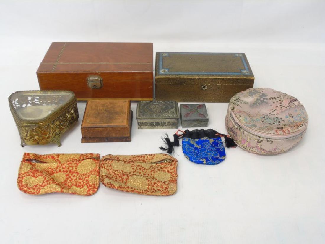 Collection Antique & Vintage Jewelry Boxes & Cases (1 of 4)
