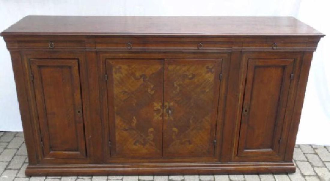 Custom Italian Inlaid Handmade Buffet / Sideboard (1 of 6)