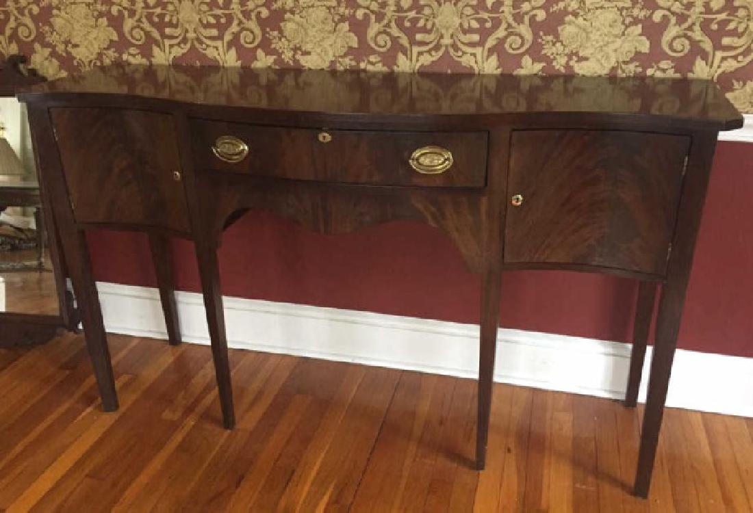 Vintage Mahogany Classical Side Board Buffet (1 of 5)