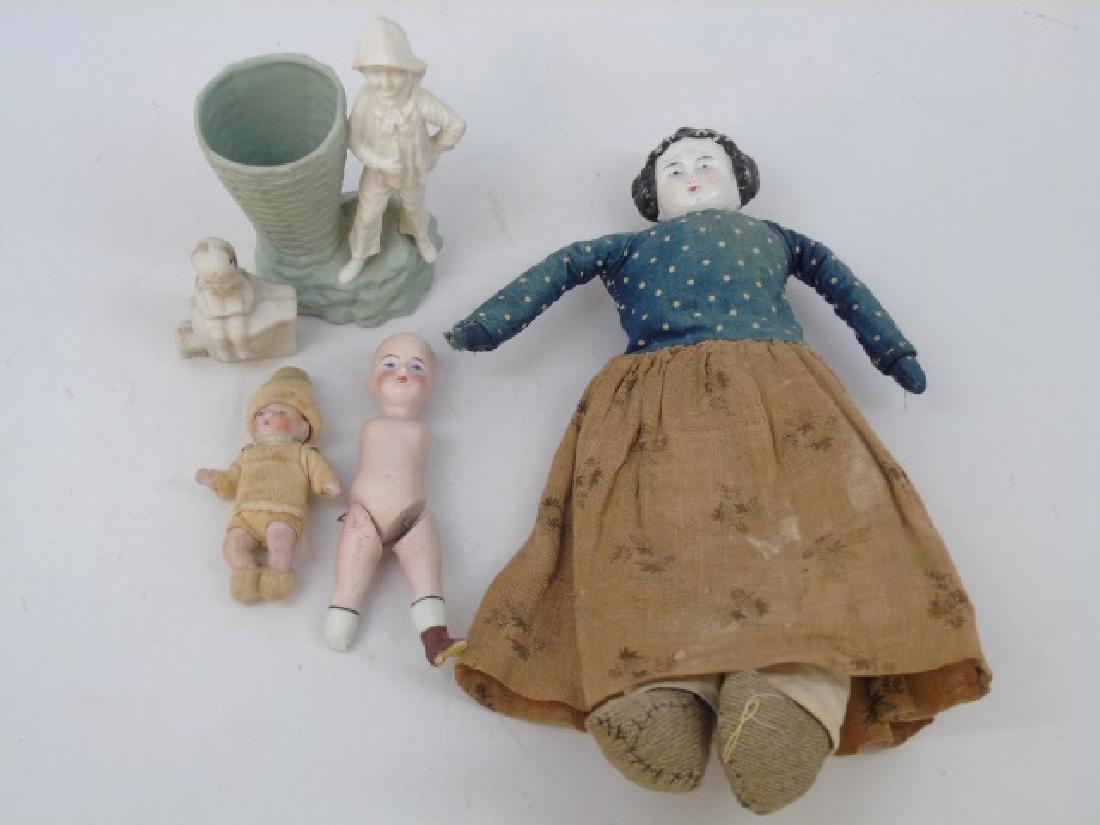 Antique China & Bisque Dolls / Miniatures (1 of 4)