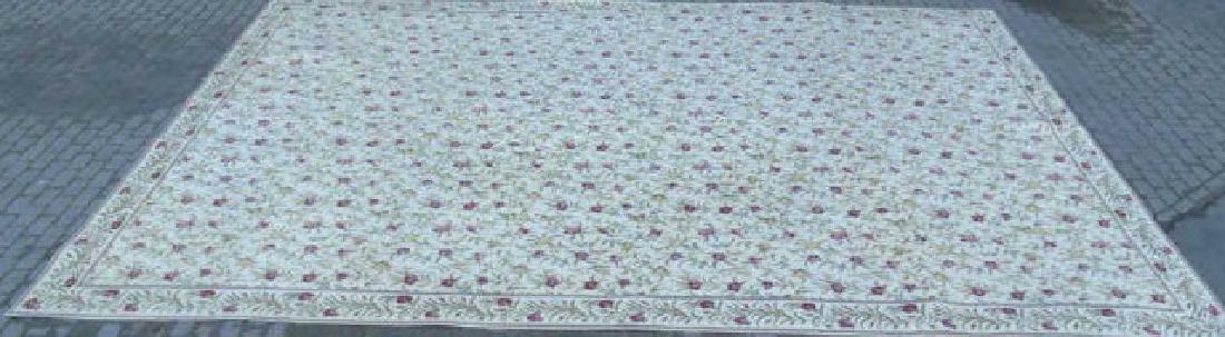 Stark Custom-Made Wool Blend Light Floral Rug (1 of 5)