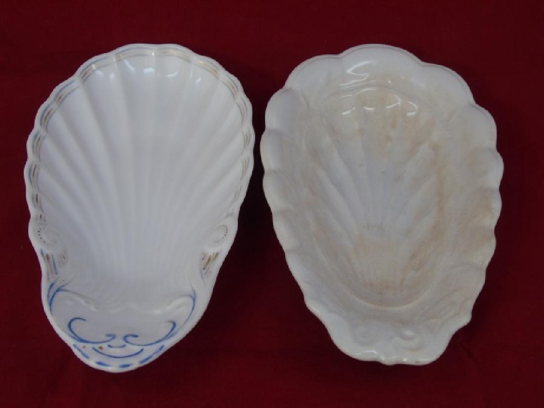 2 Antique 19th C English Porcelain Spoon Rests (1 of 5)