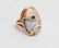 Estate 14kt Yellow Gold & Opal Snake Motif Ring