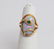 Estate 14kt Yellow Gold & Opal Snake Motif Ring - 2