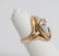 Estate 14kt Yellow Gold & Opal Snake Motif Ring - 3
