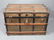 Antique Steamer Trunk with Wood Slats