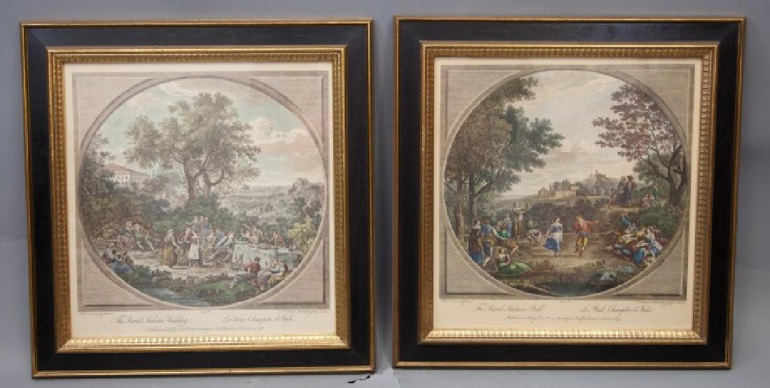 Pair Framed Engravings of Zuccarelli Paintings (1 of 8)