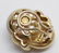 Estate Large 18k Gold Mabe Pearl & Diamond Earring - 5