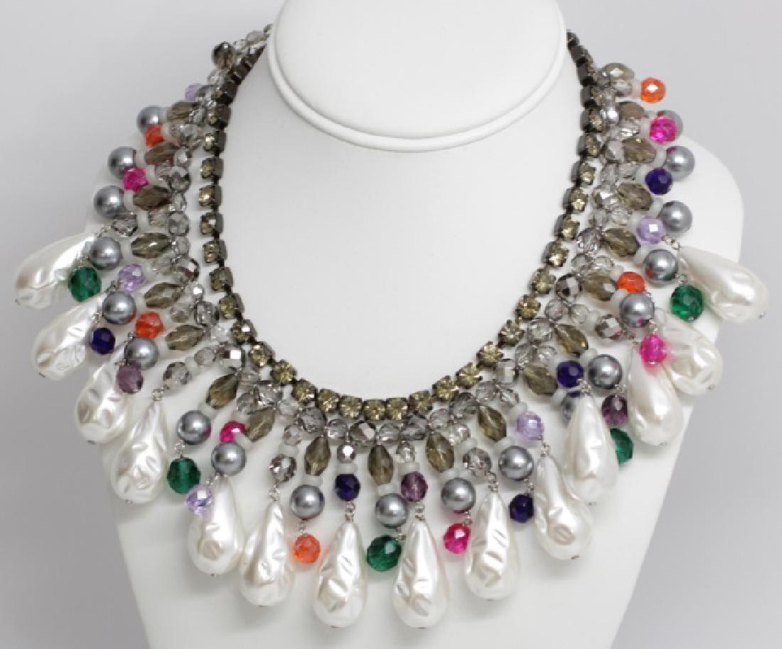 Vintage Giorgio Armani Baroque Pearl Necklace (1 of 6)