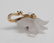 14kt Estate Carved Rock Crystal & Amethyst Pendant - 2