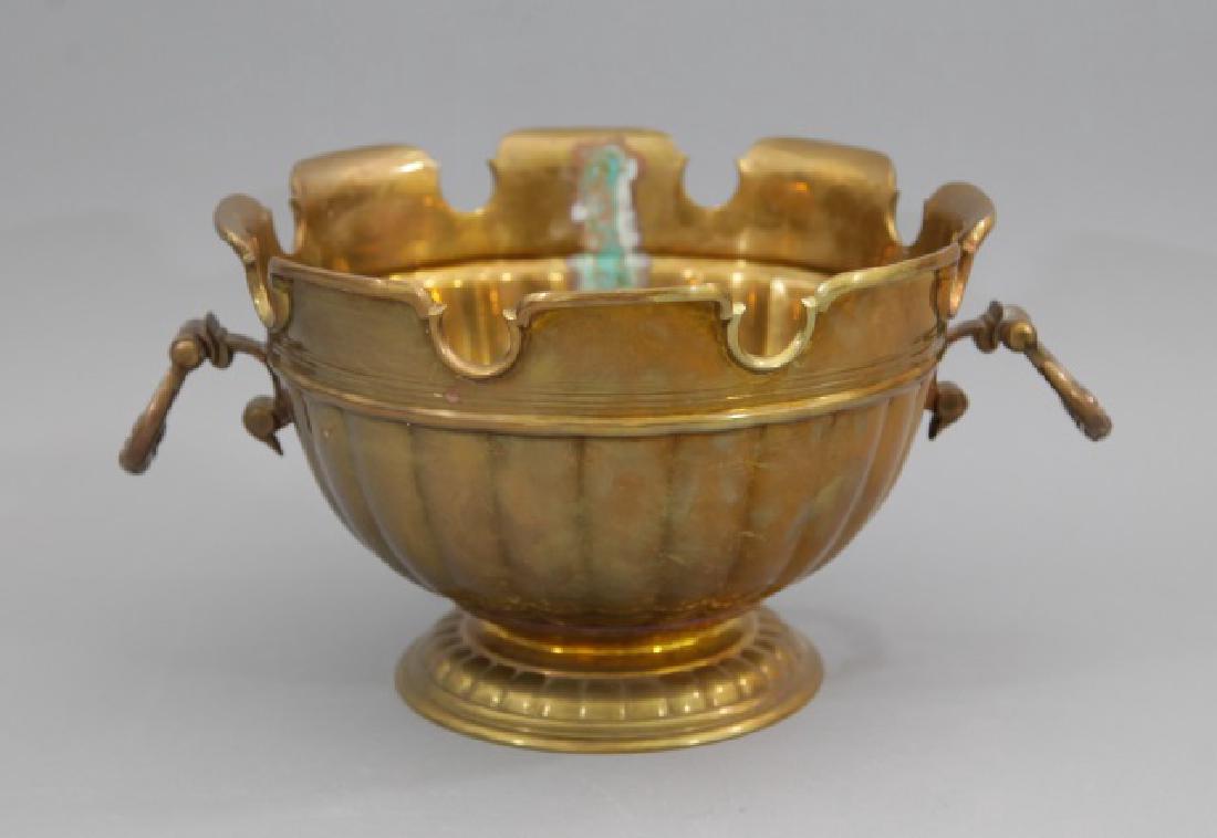 Mottahedeh Large Brass Monteith / Cachepot (1 of 5)