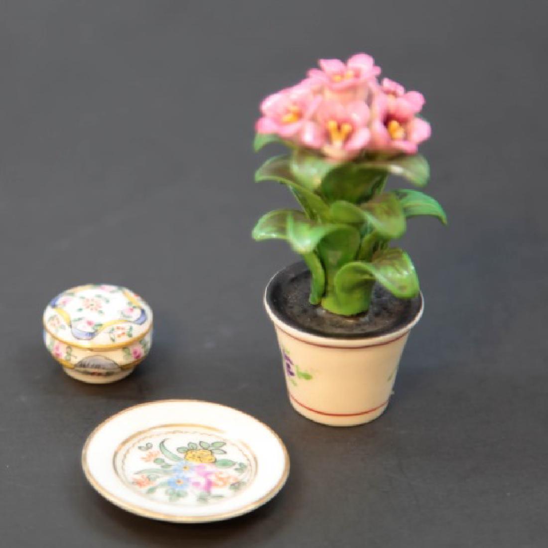 Antique Dollhouse Limoges & Dresden Miniatures (1 of 4)