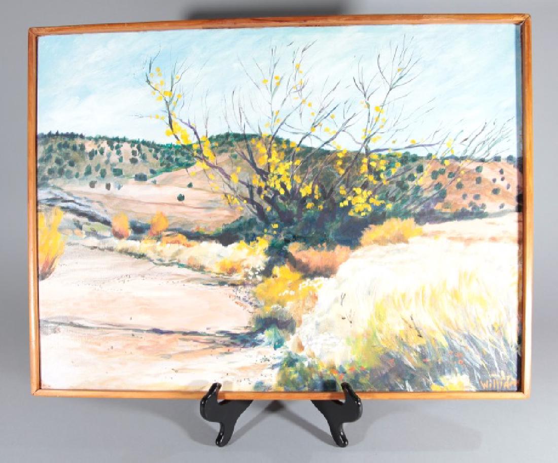 Ralph Williams Signed Painting on Canvas (1 of 5)