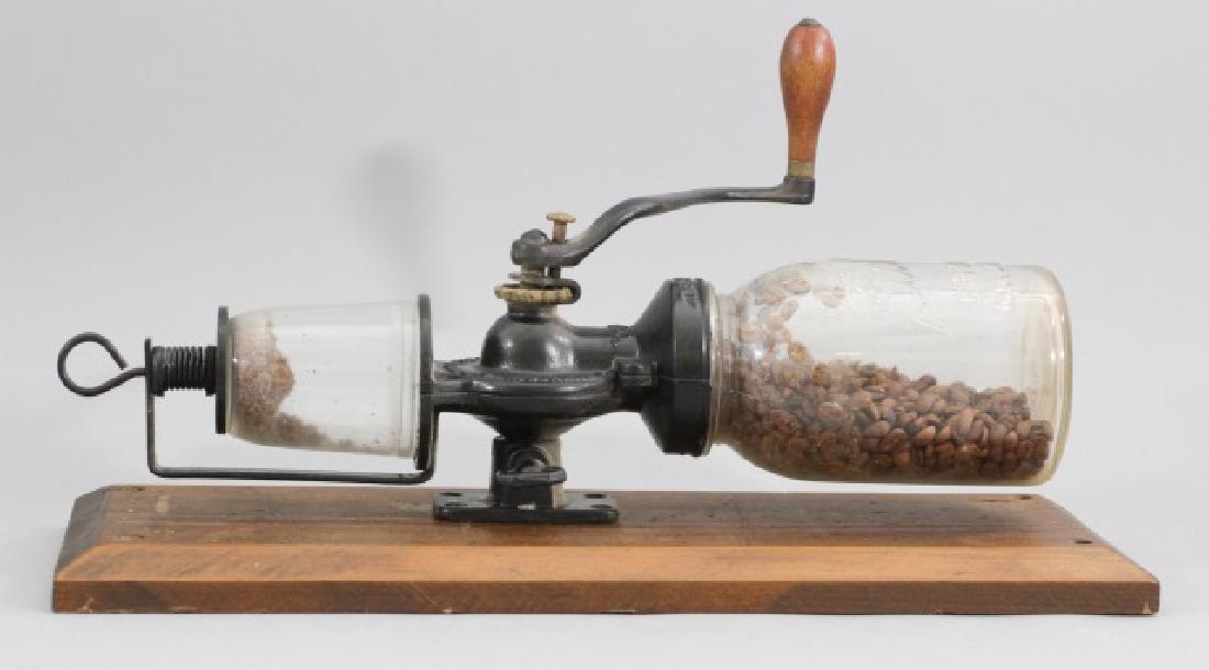 Home-Spun Coffee Grinder Wall Mount Wood Base (1 of 7)