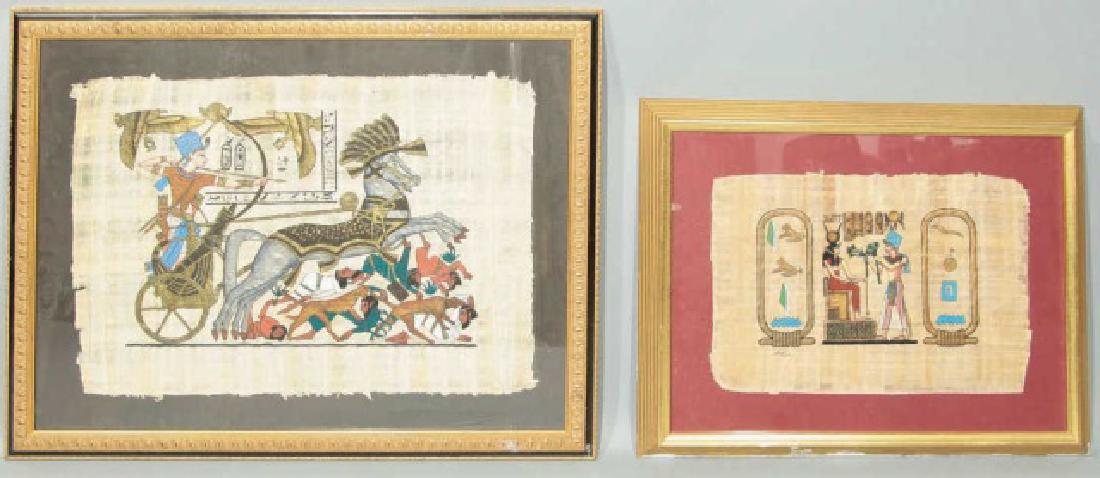 2 Framed Contemporary Egyptian Textile Designs (1 of 7)