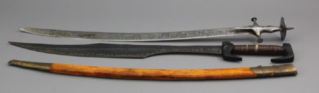 Antique Indo-Persian Talwar Mughal & Mexican Sword (1 of 10)